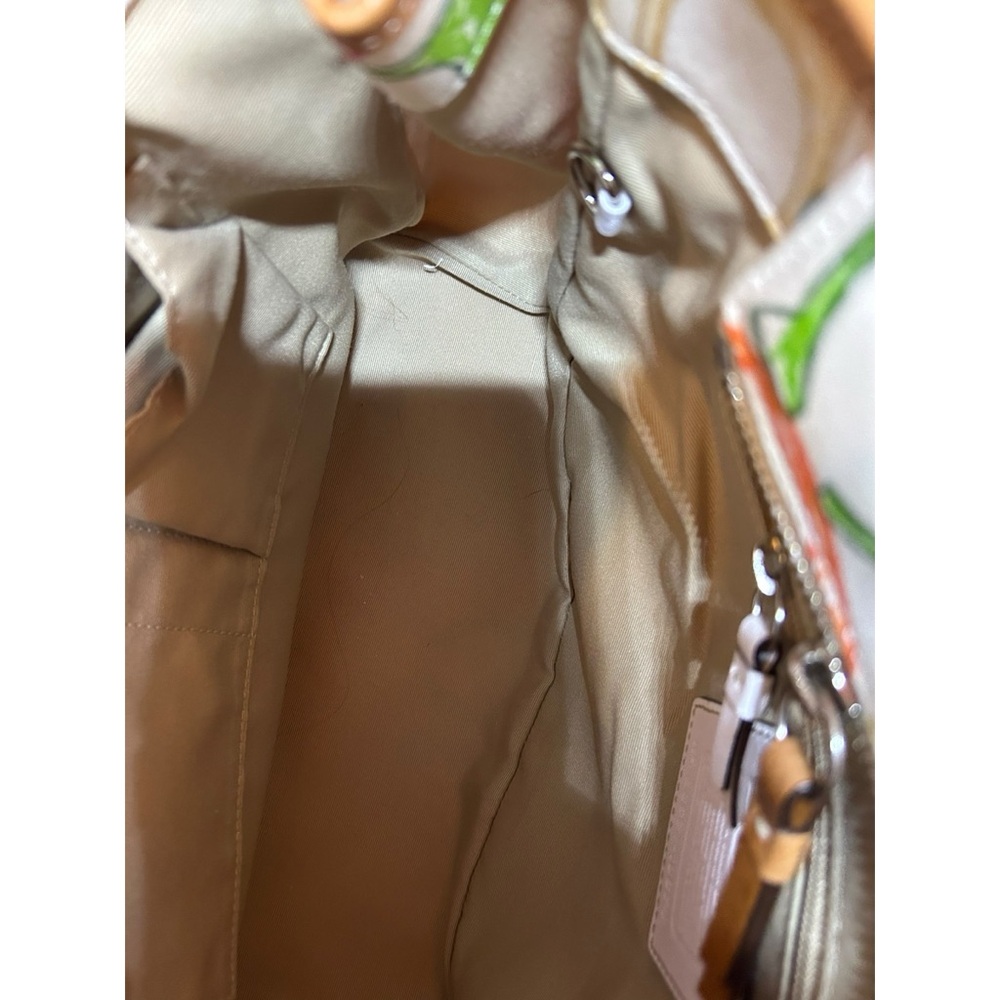 Coach Hamptons Multicolored Scribble Monogram Tot… - image 5